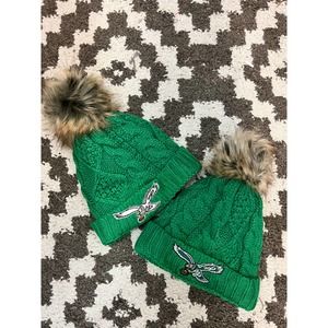Kelly Green Eagles Beanie